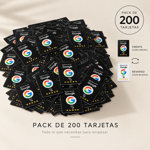 Tarjetas NFC para Reseñas de Google