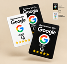 Tarjetas NFC para Reseñas de Google para Negocios vista 3